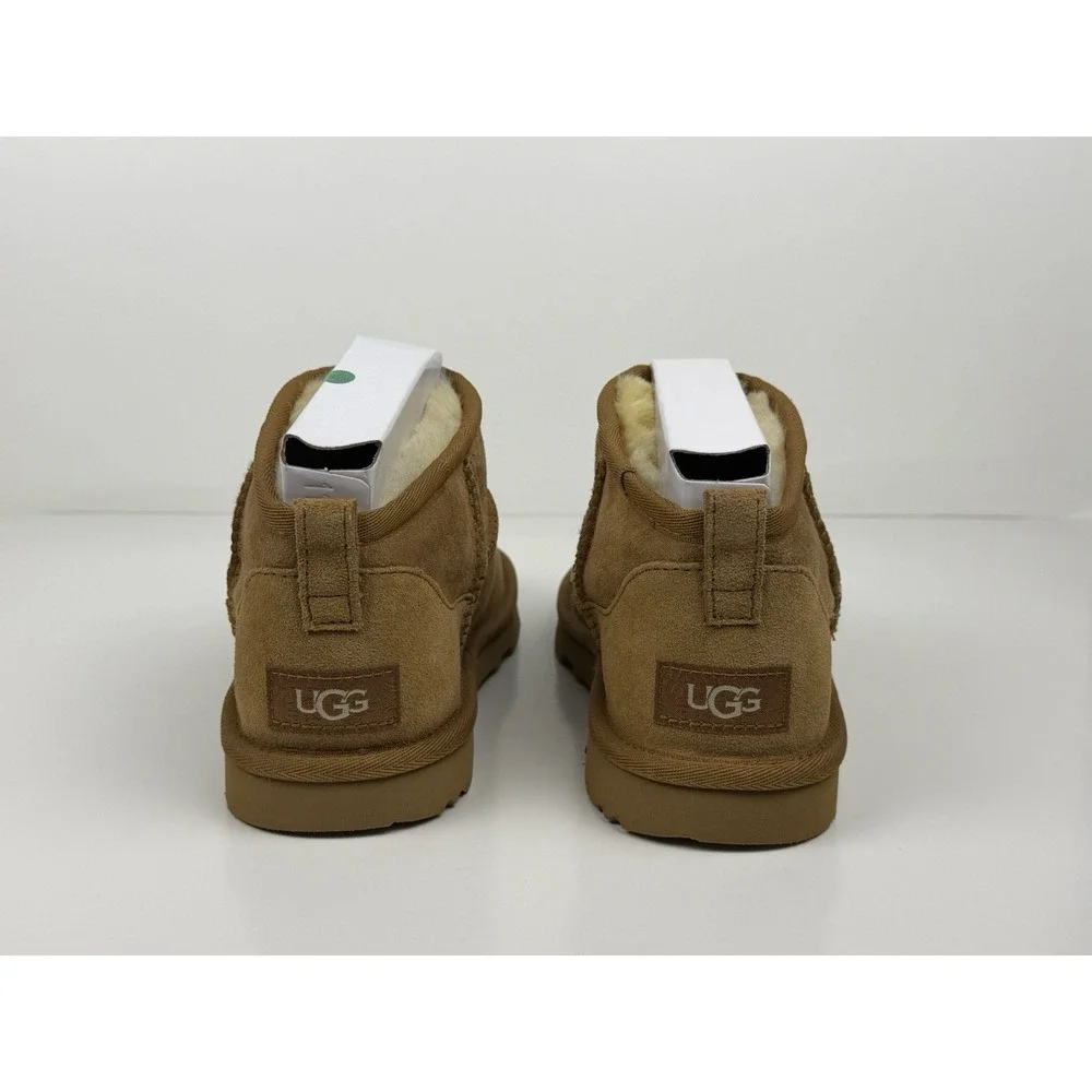 UGG Kids' Classic Ultra Mini Boots Kids Size 5 Chestnut K / 1130750K